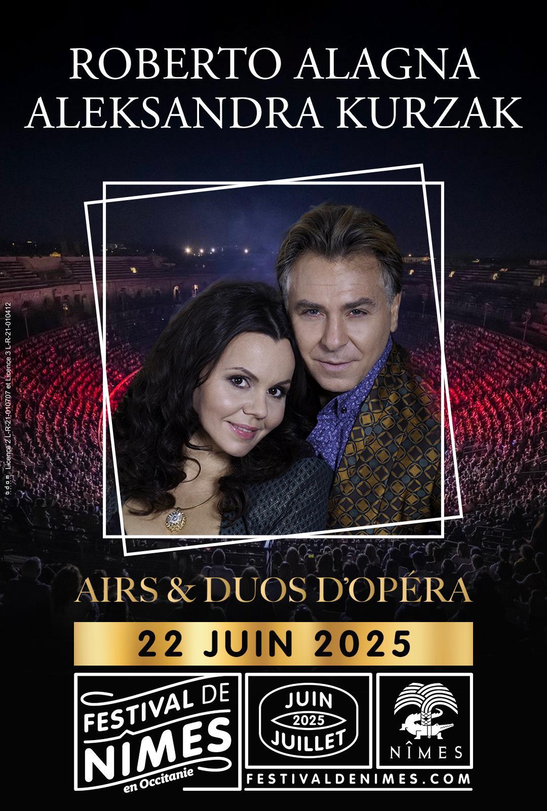 Roberto ALAGNA et Aleksandra KURZAK - Arènes de Nîmes (30)