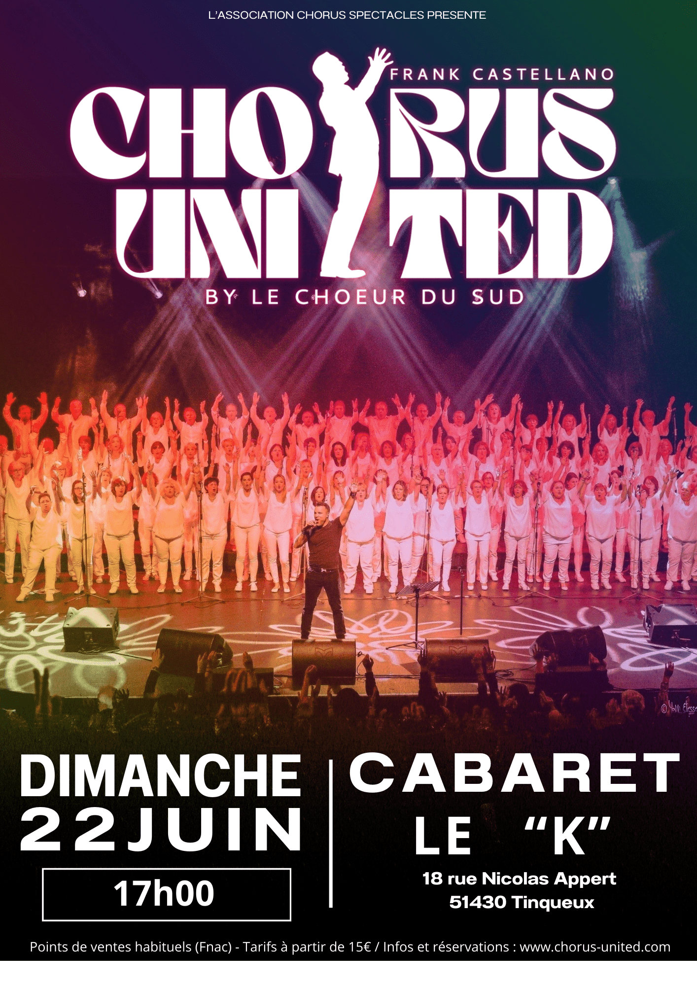 Chorus United- Le Kabaret – Reims – Tinqueux (51)